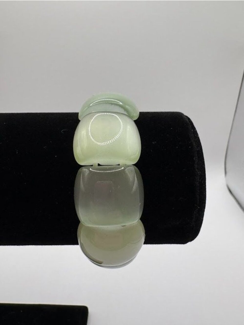 Green Cats Eye Chunky Stretch Bracelet For Womens Jewelry Collection - Picture 5 of 5